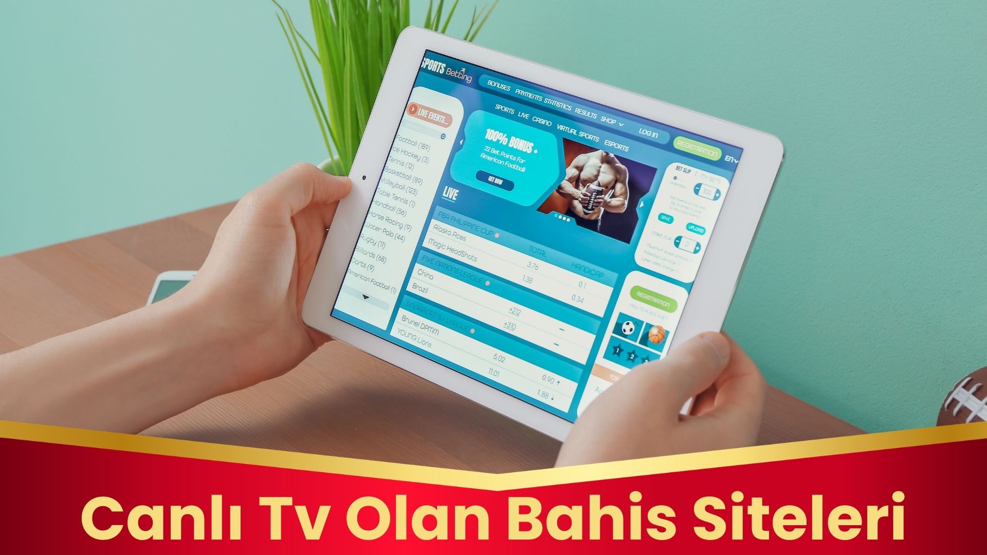 Canlı Tv Olan Bahis Siteleri ile Ücretsiz Müsabaka Yayını